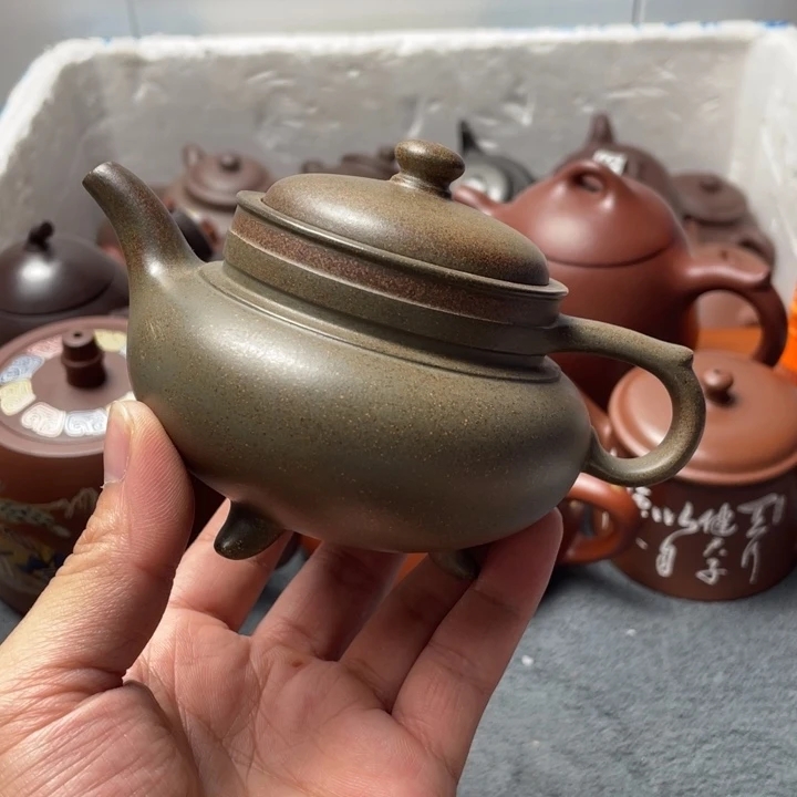茶壶紫砂紫砂微瑕