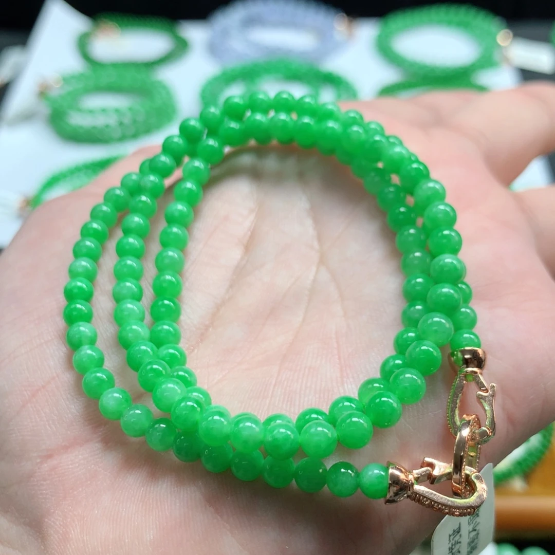 翡翠未镶嵌手链翡翠