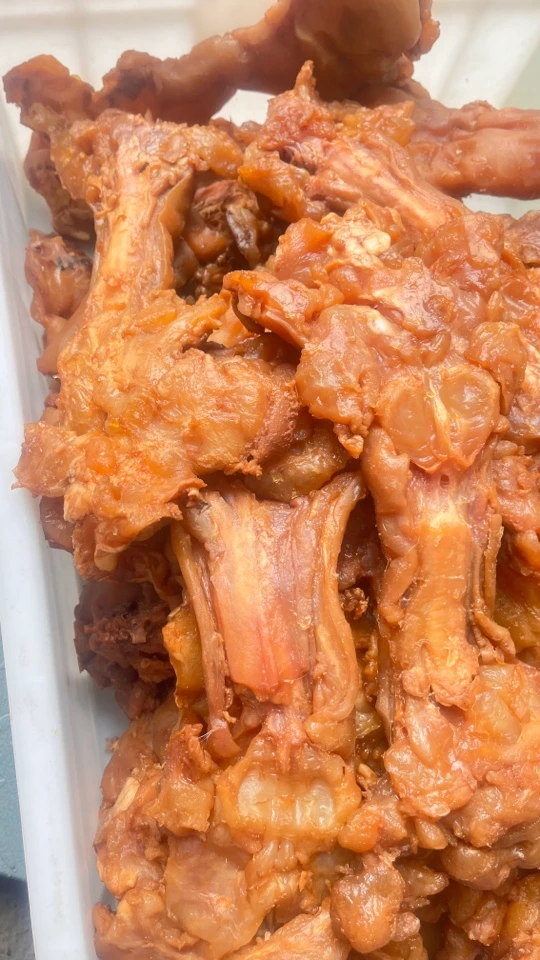 牛蹄筋五香味儿每天鲜出5斤10斤