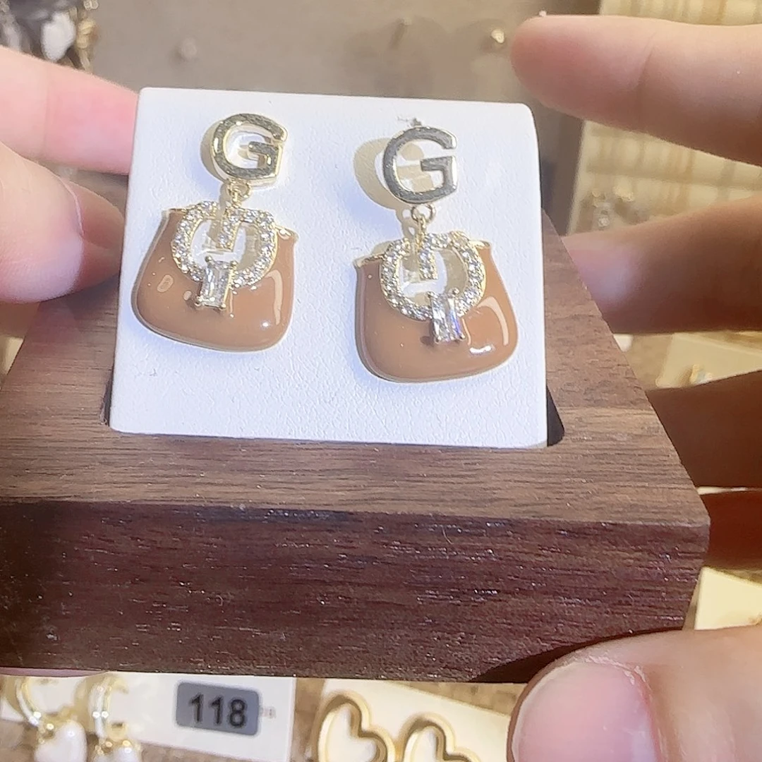 铜合金合金仿珍珠耳钉