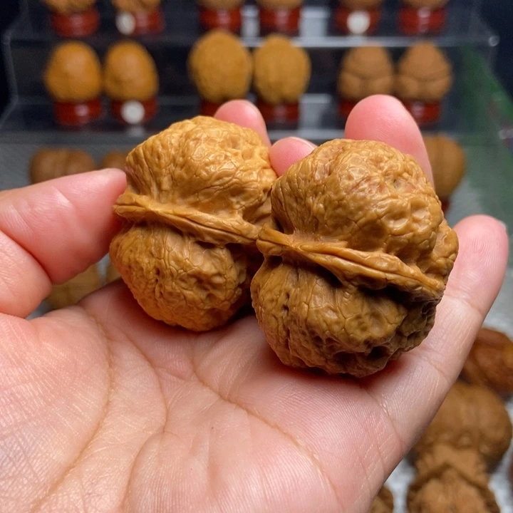 把件文玩核桃香妃枕36