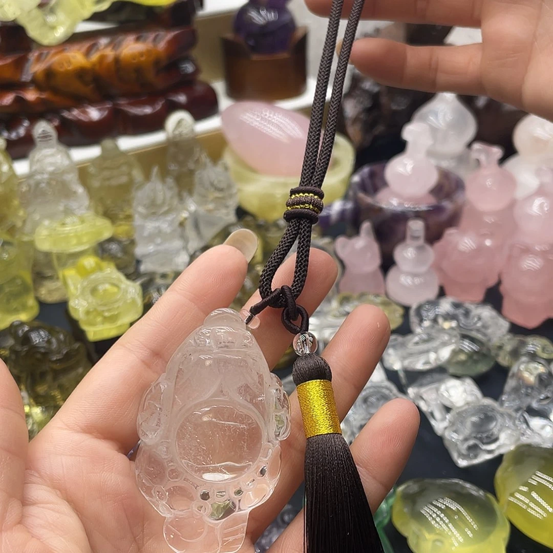 水晶未镶嵌珠宝半成品