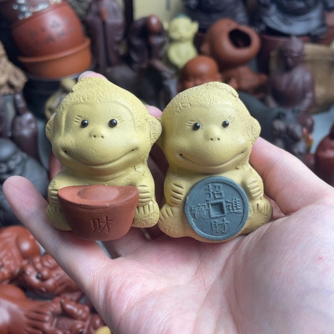 紫砂茶宠紫砂瑕疵