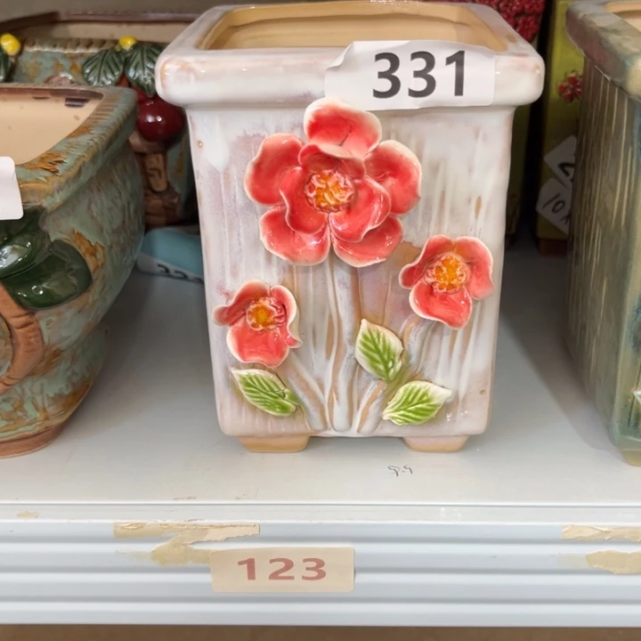 紫砂花盆粗陶材质多肉花盆