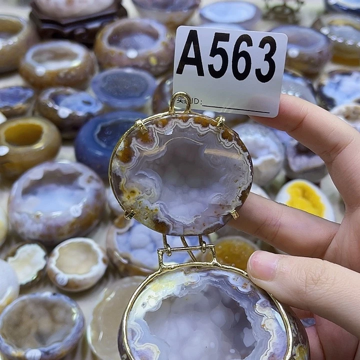 火***兔珠宝半成品水晶未镶嵌A563