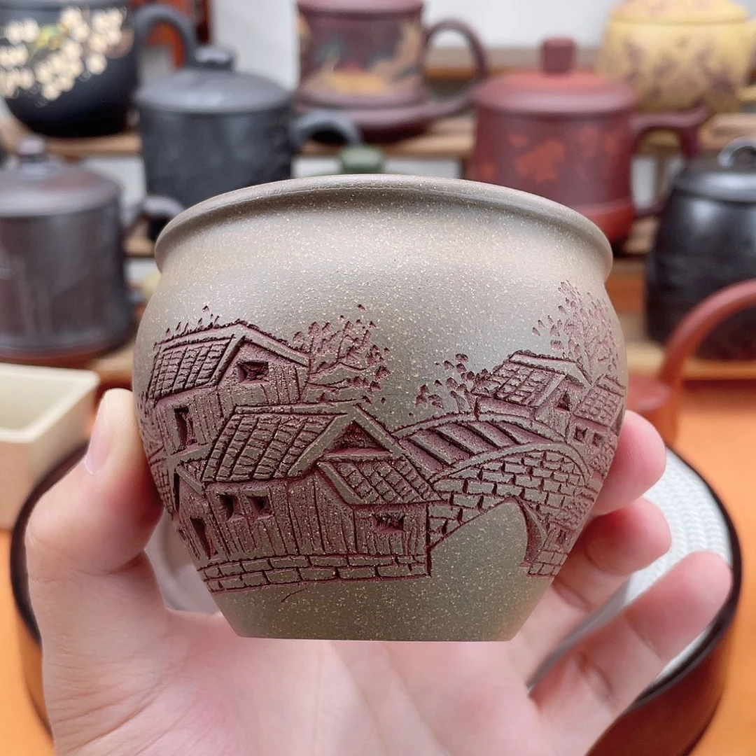 茶杯紫砂高档紫砂茶具套装