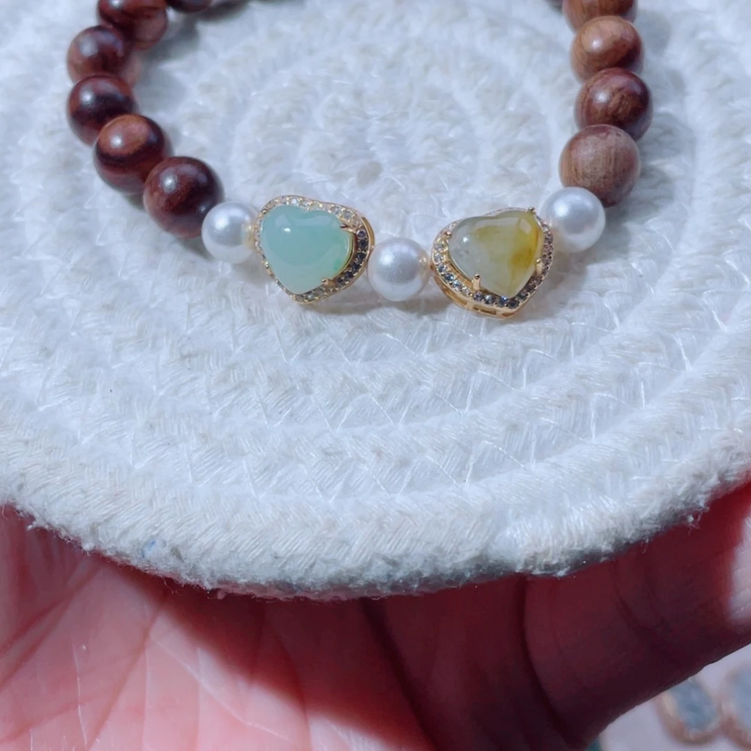 翡翠银S925镶嵌颈饰