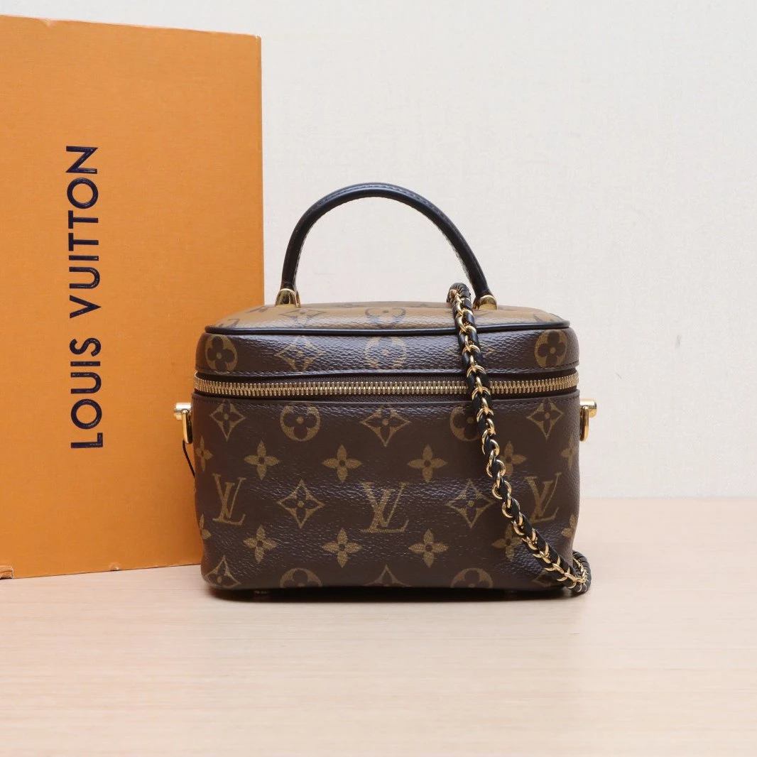 95新 LouisVuitton/路易威登 【娇活动】 化妆包 小号老花 070743