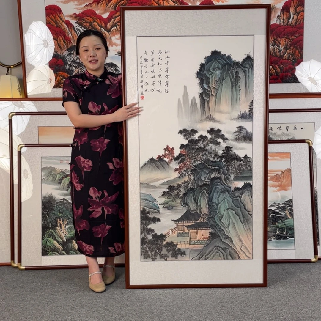 三***话国画卧听空山一夜秋168.86