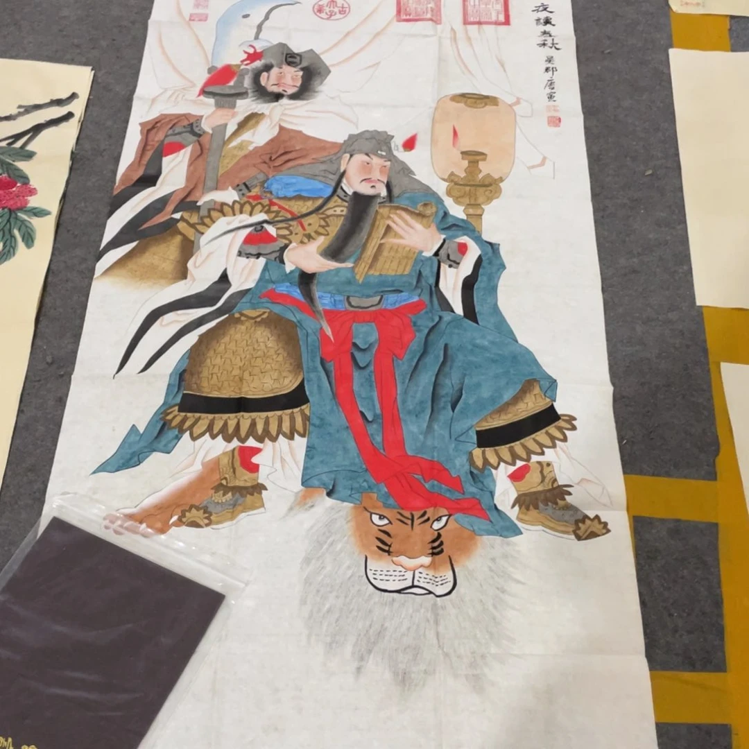 年画画创作等活动中的