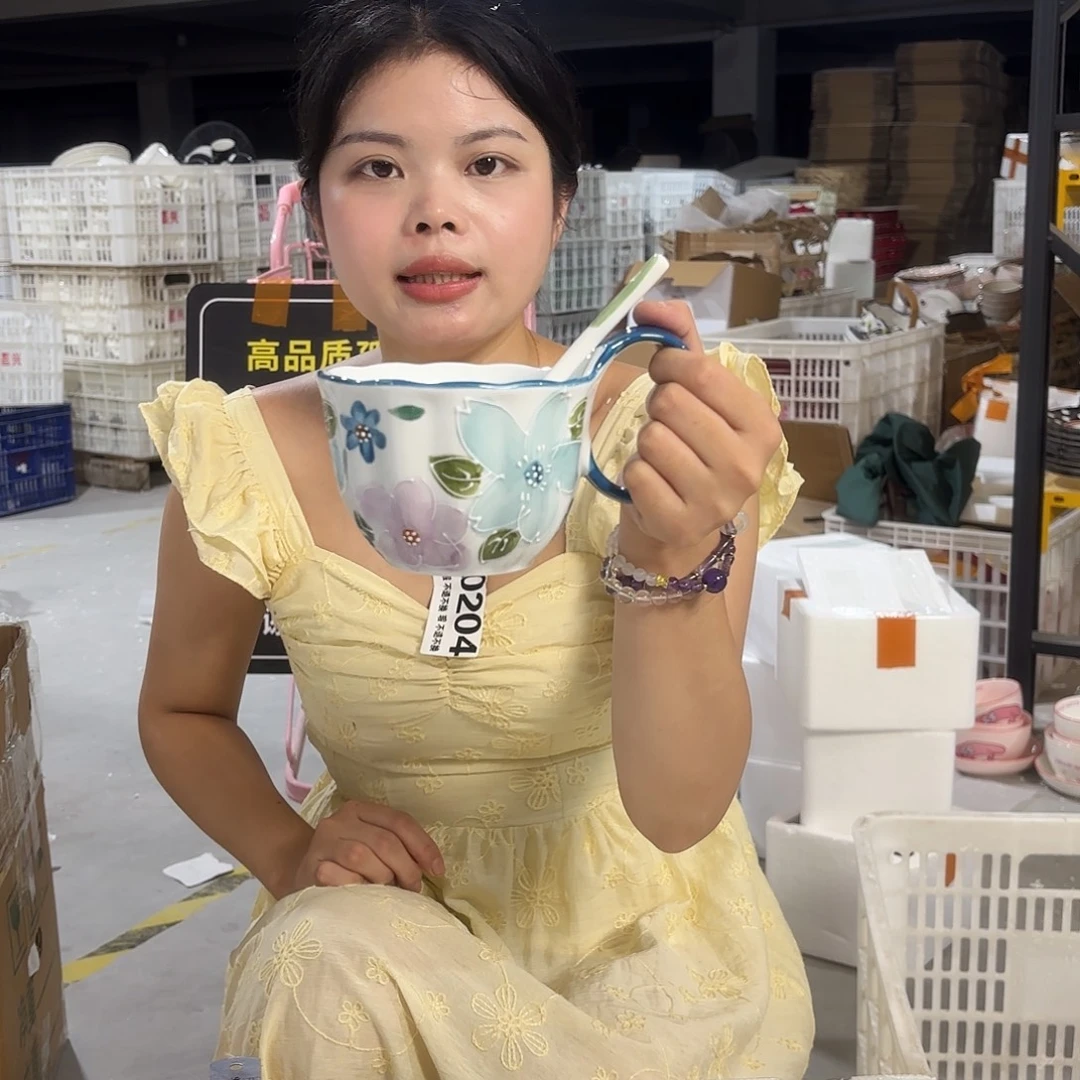 瓷微瑕陶瓷餐具釉下彩