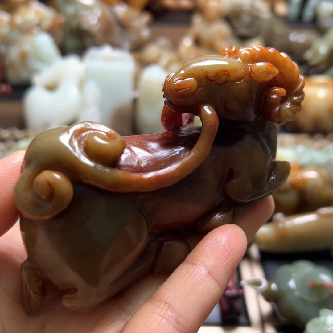 和田玉（糖玉）颈饰未镶嵌