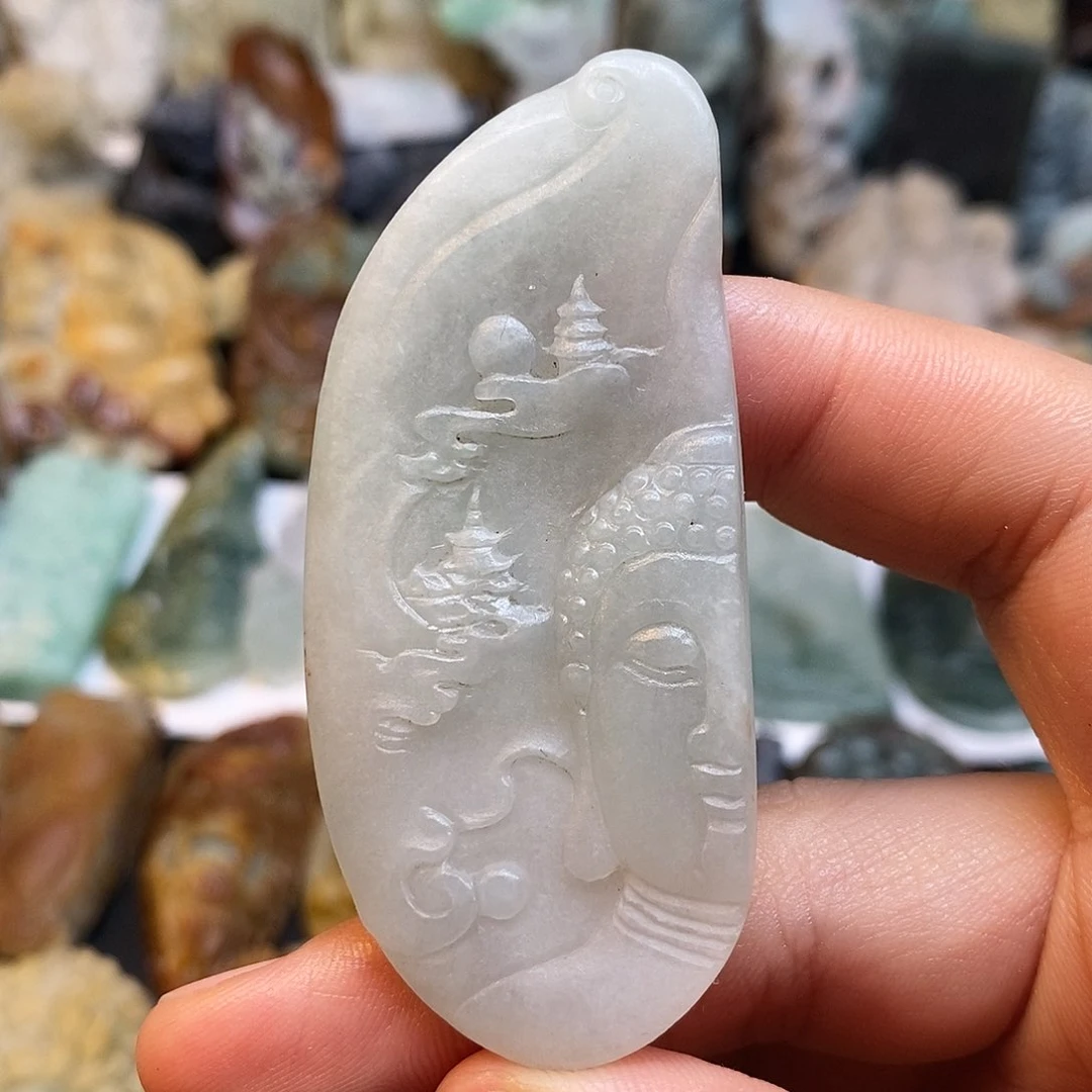 定制翡翠未镶嵌特色a 货翡翠