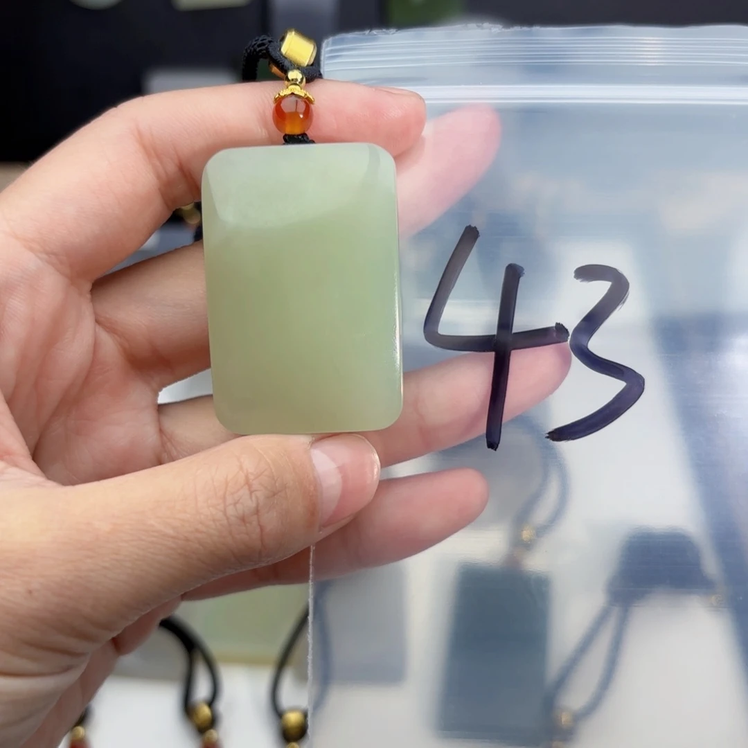 和田玉随形未镶嵌0*