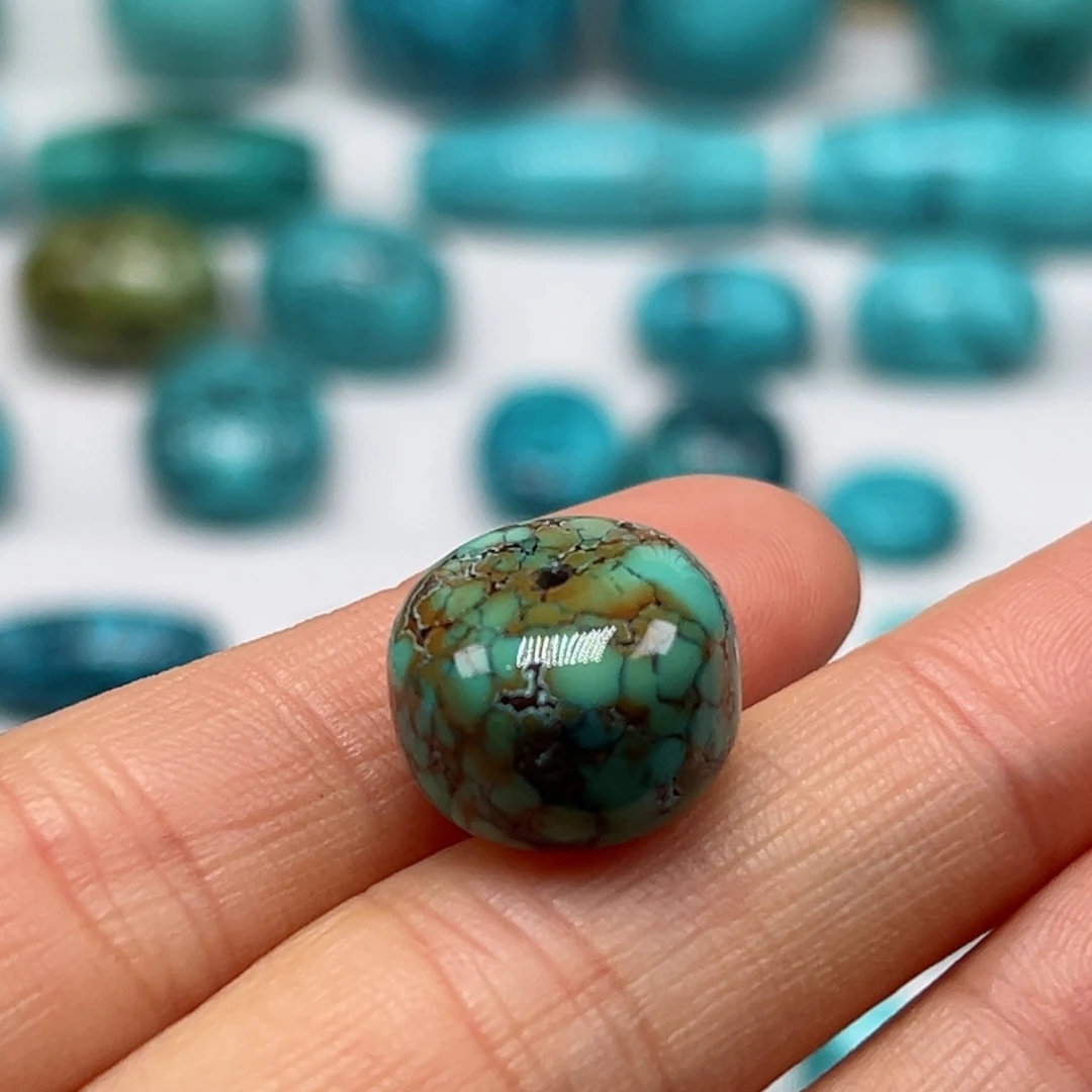 绿松石珠宝奇石未镶嵌真*?