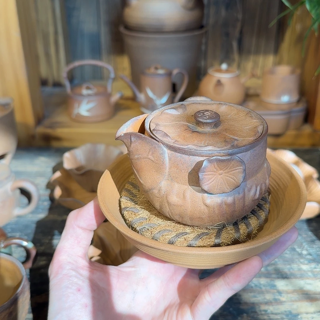 原矿老岩泥茶器系列