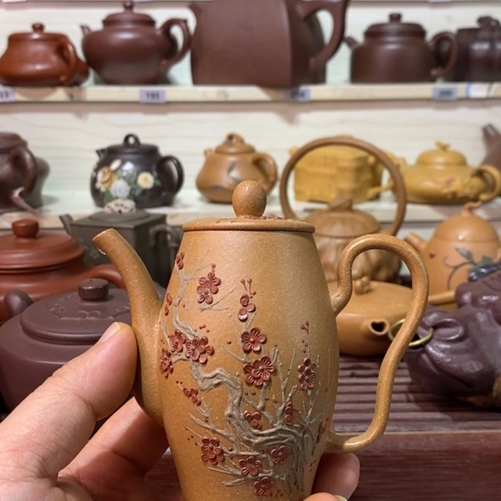紫***木茶壶紫砂精工制作