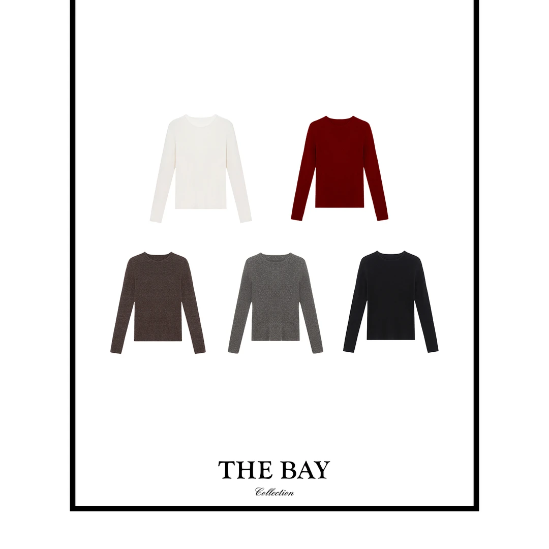 TheBay【亲肤衣】美丽诺羊毛羊绒可机洗打底Bay2SDZR0393