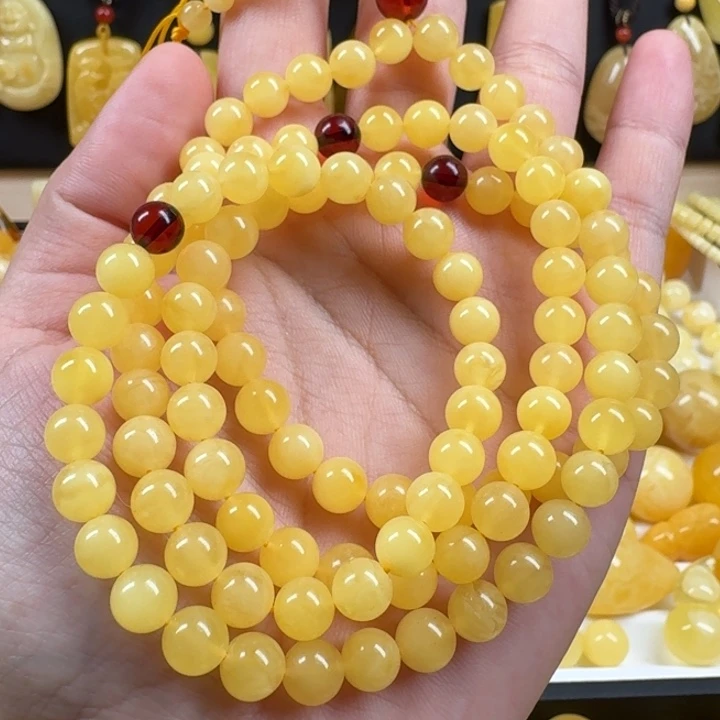 蜜蜡未镶嵌珠宝奇石