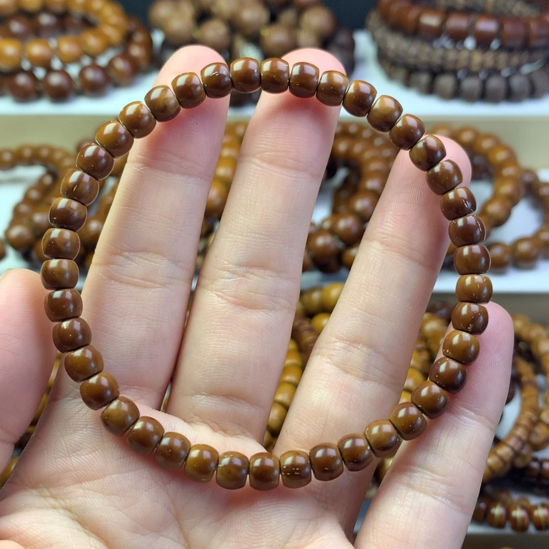 【闪购商品】手串紫金鼠6*5纯肉弧切