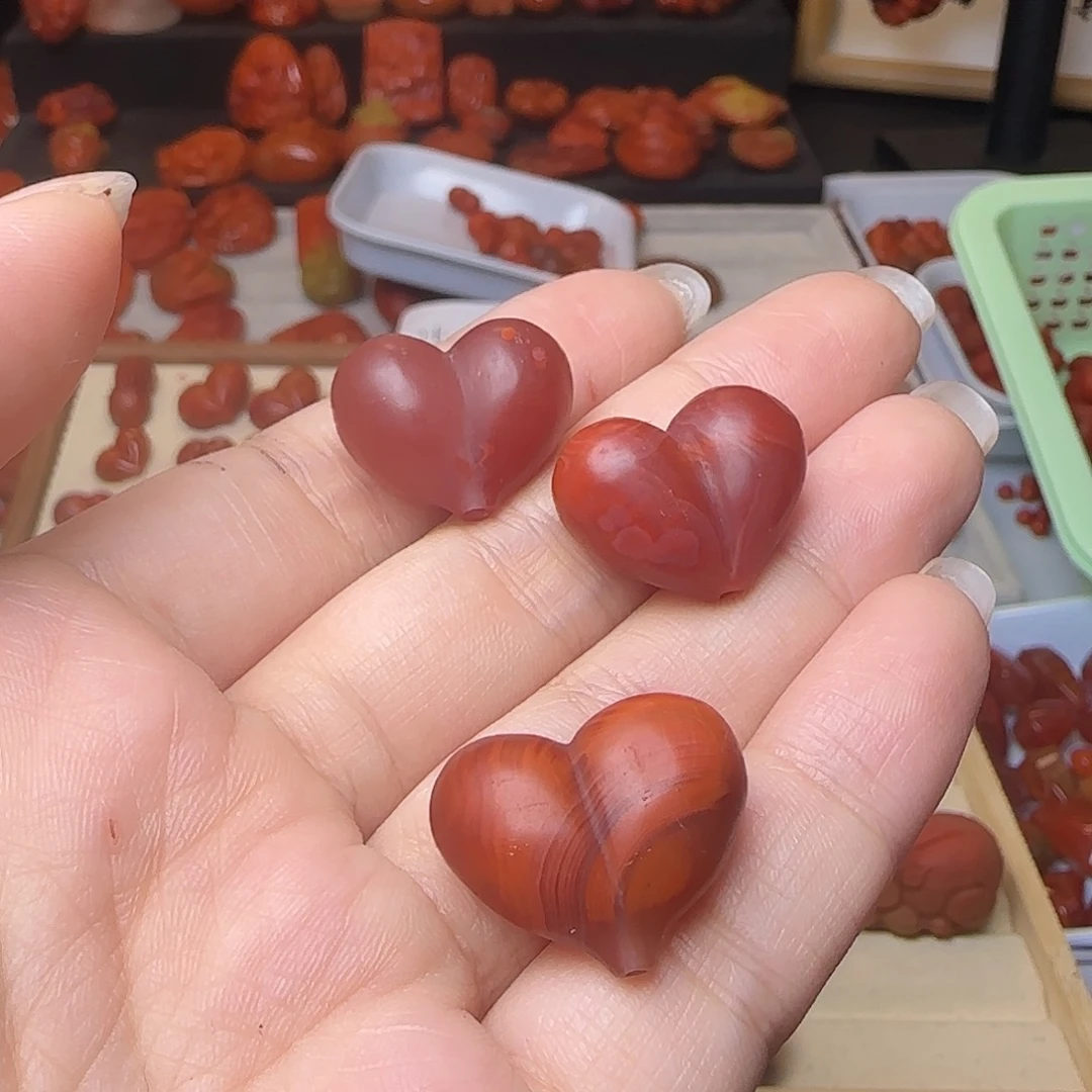 南红玛瑙未镶嵌吊坠(不含链)