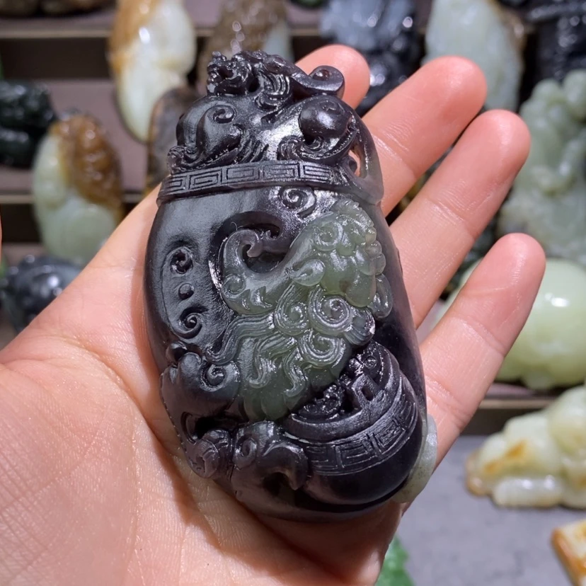 【闪购商品】和田玉未镶嵌把件亦定制