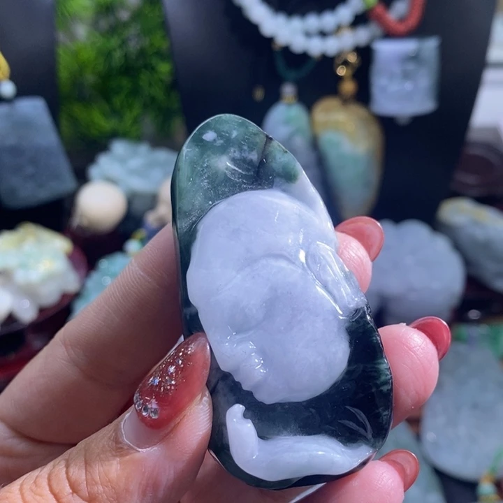 【闪购商品】颈饰未镶嵌翡翠佛