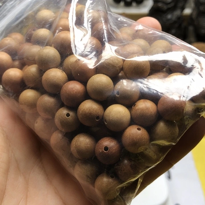 檀香木手串/手链老山檀香1.0瑕疵珠50克