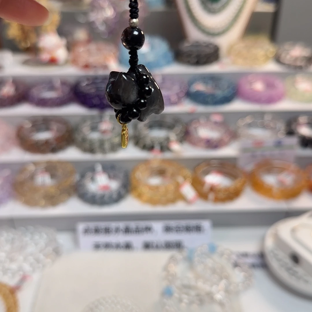 水晶未镶嵌手链猫