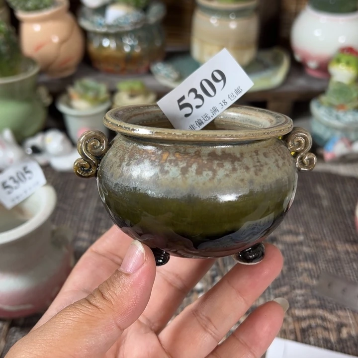 口5 手工花盆满30包邮