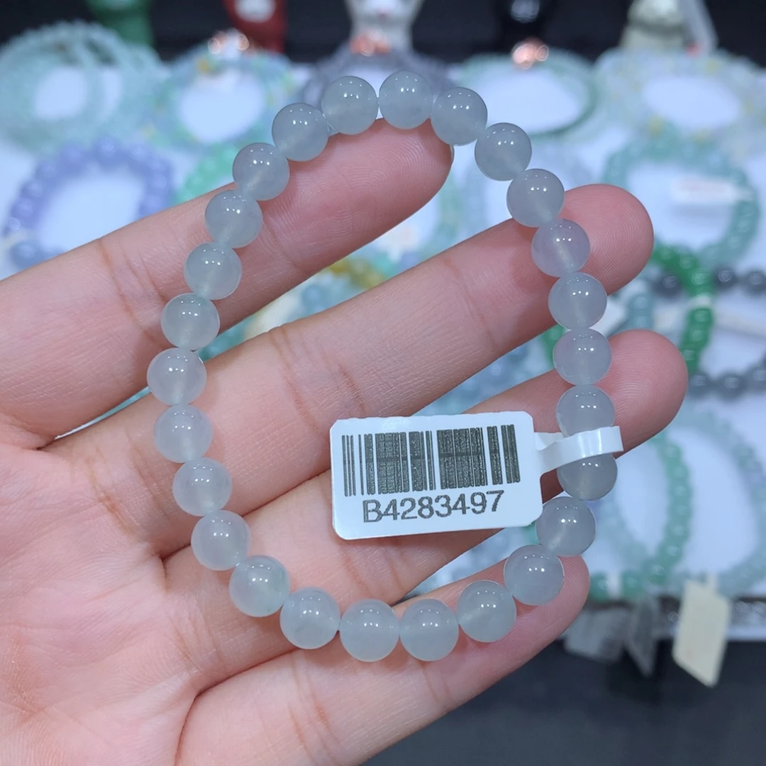 翡翠未镶嵌手串天然