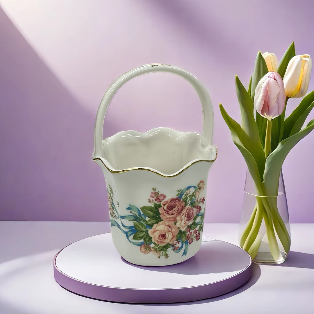 韩国勺叉筒勺水果叉篮子