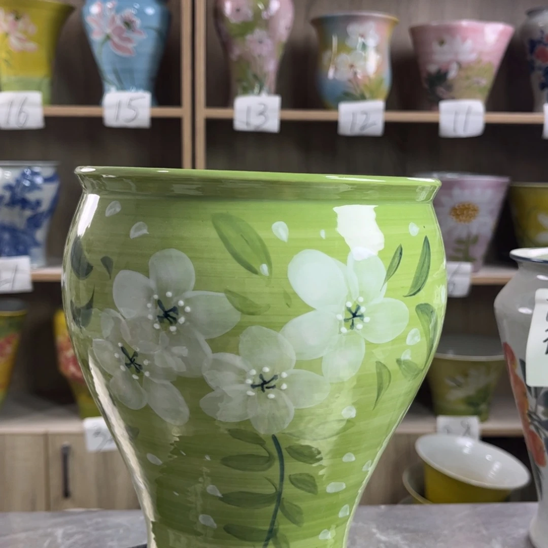 景德镇陶瓷花盆花盆