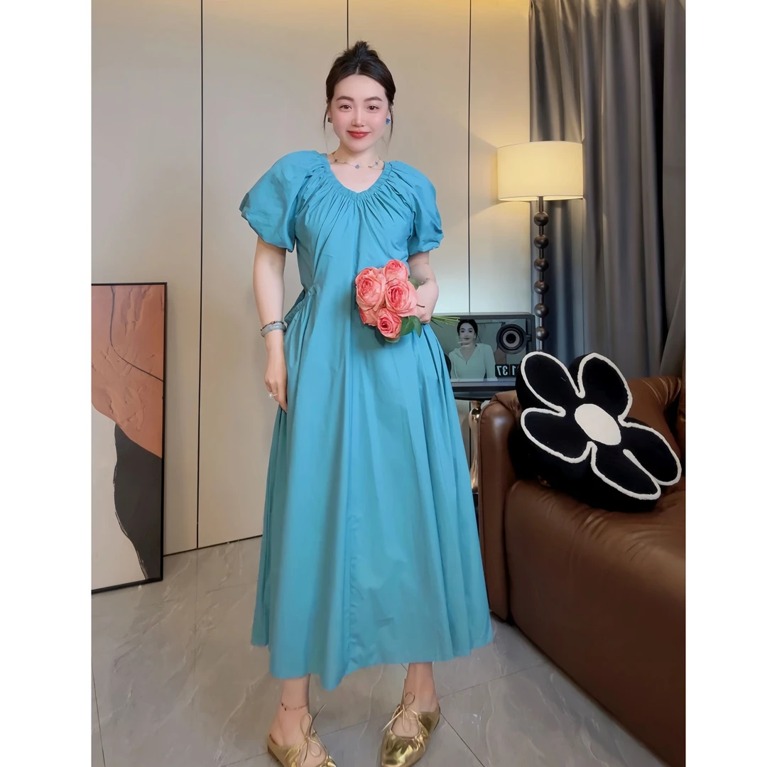 2025 夏新款韩系甜美风设计款连衣裙 【玫瑰】随性优雅时髦款 MP990