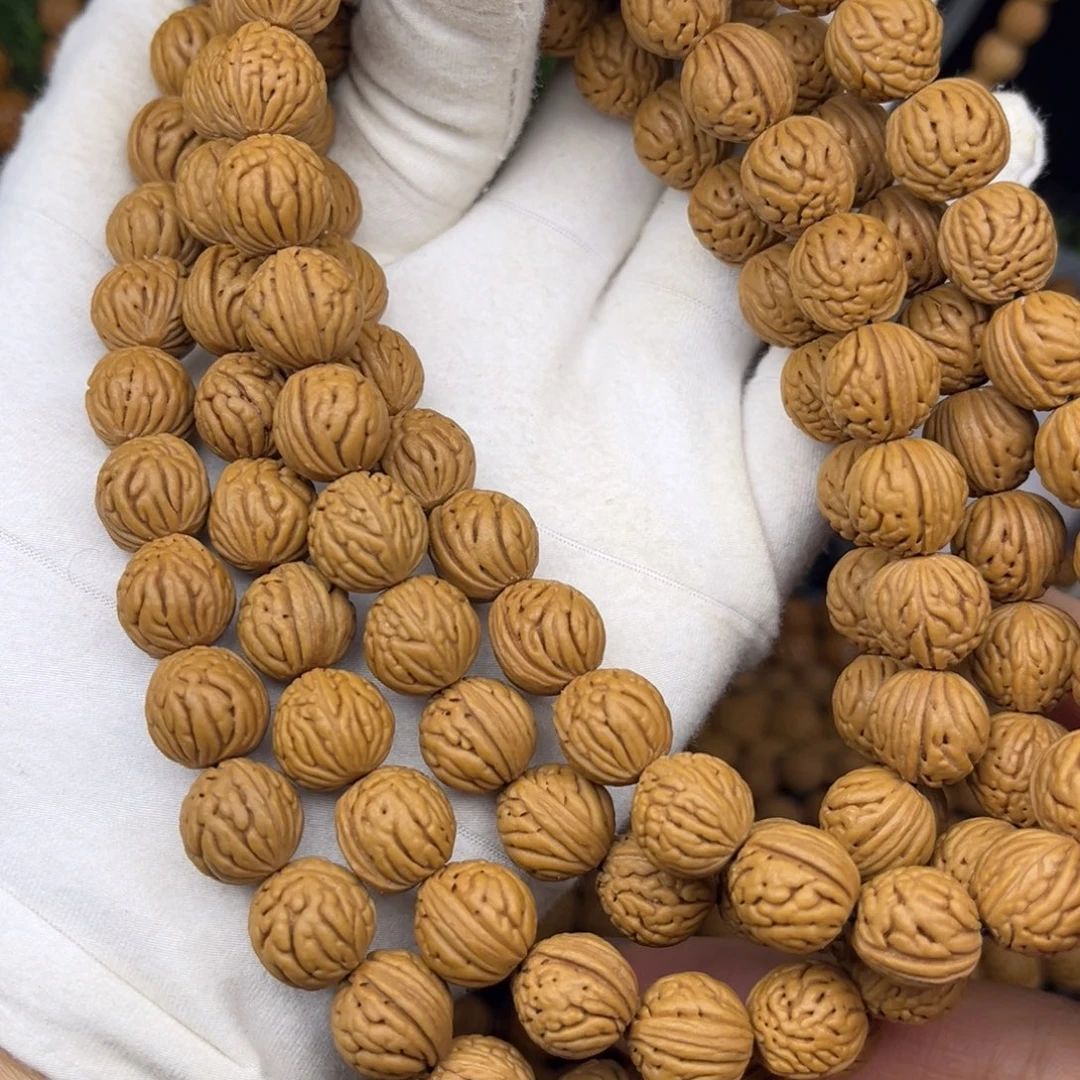 手串文玩核桃小脑纹108颗脖挂