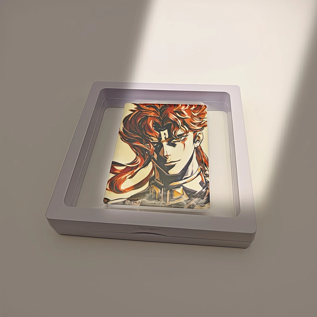 jojo的奇妙冒险花京院周边同人手绘吧唧3D浮雕陶瓷冰箱贴立体谷子