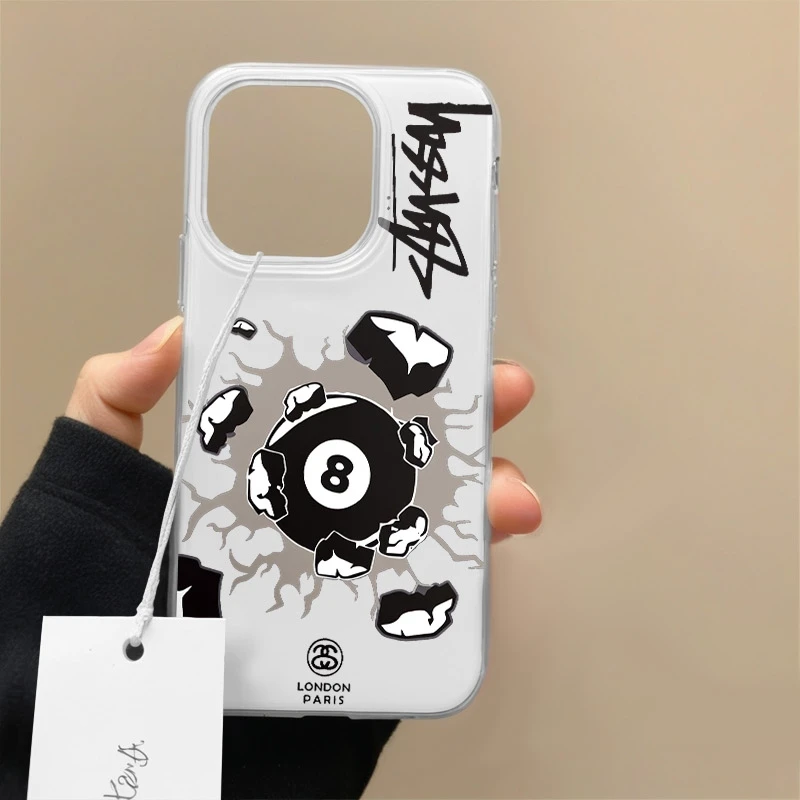 【壳百搭】适用小米15华为mate苹果OV炫酷黑八IMD全包防摔手机壳