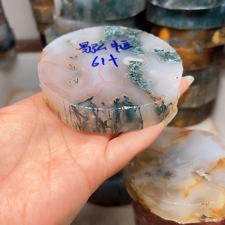 易***推定制玛瑙定制水草玛瑙手镯