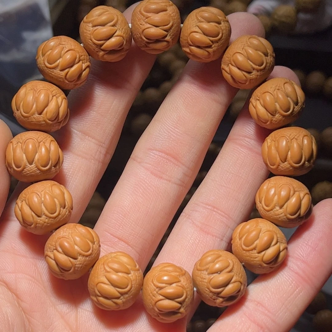 猴头核桃吊坠聚宝盆料吞噬16+全品无瑕无药