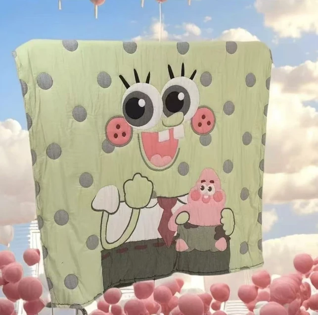 【海绵先生】150*200泡芙被柔软亲肤舒适透气可爱