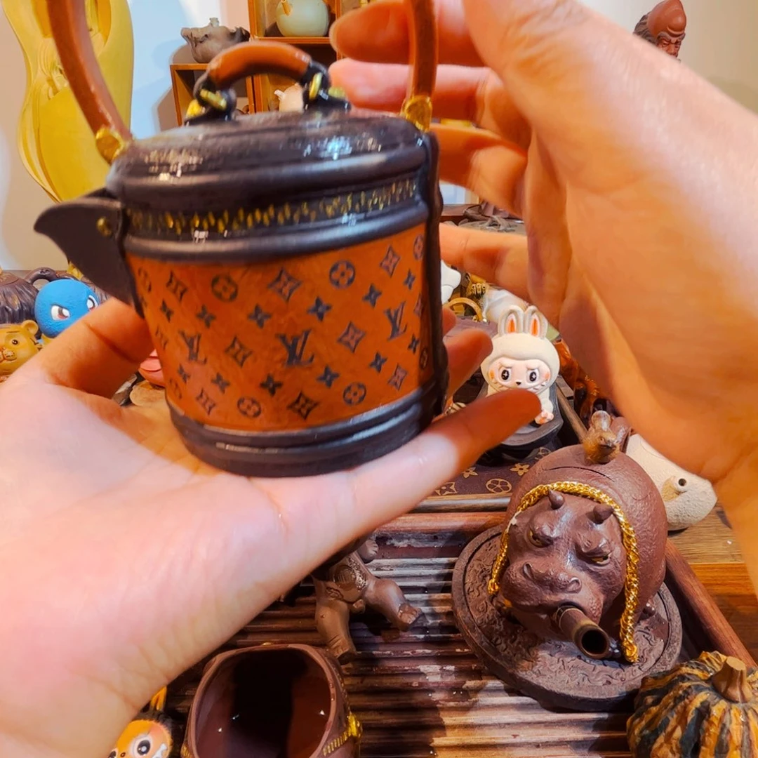 赵***倩紫砂茶叶盒纯手工制作过程就是