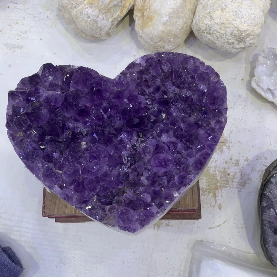 未镶嵌珠宝半成品紫晶