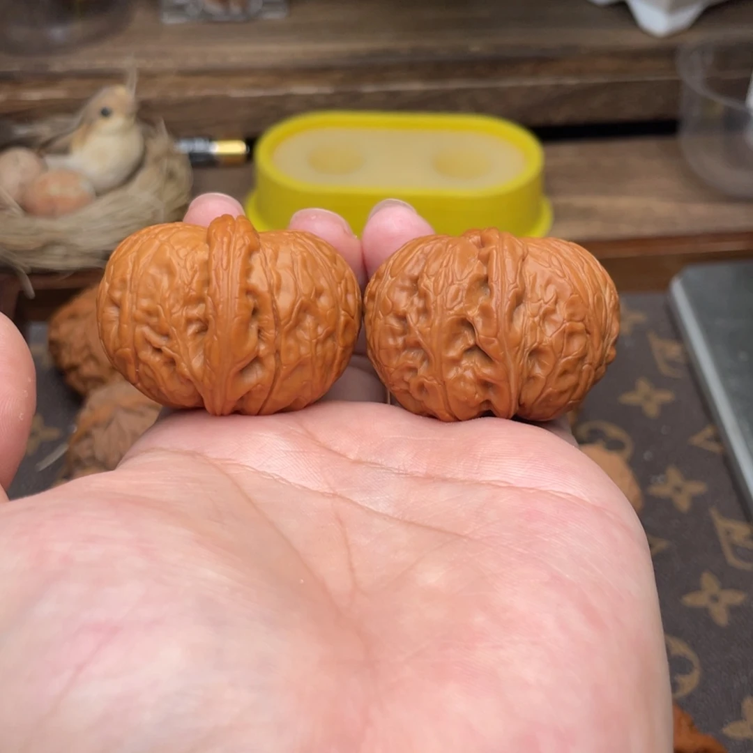 文玩核桃把件G12号42尺元宝