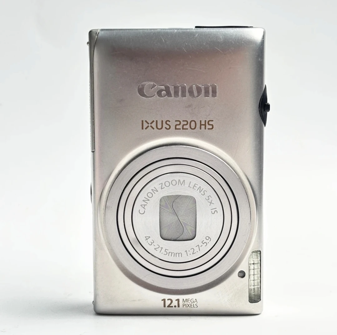 95新 Canon/佳能 ixus220古早氛围感机皇1210w像素5倍变焦