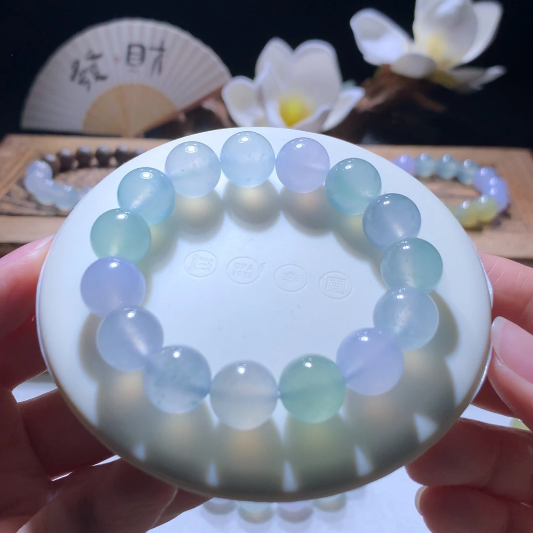 散珠翡翠梦幻马卡龙满串