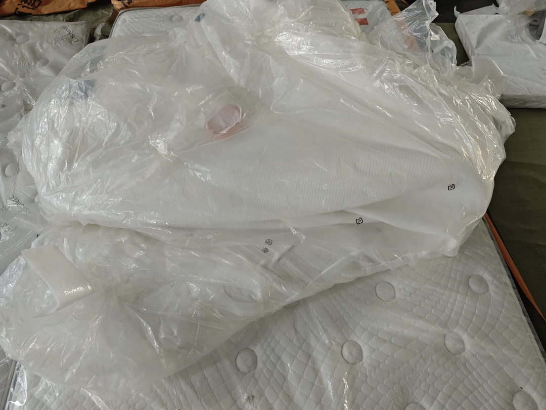 实木床 床垫 乳胶 150*200*5 瑕疵无售后 源9717