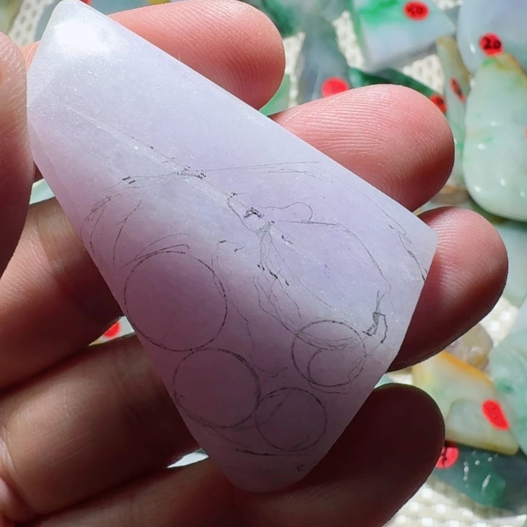 翡翠未镶嵌颈饰1111111111111