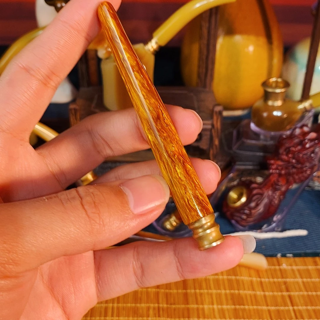 手工制作金丝柳粗中细