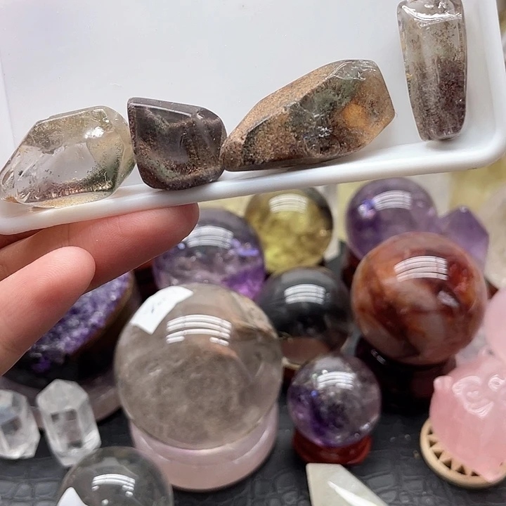 水晶珠宝半成品未镶嵌34