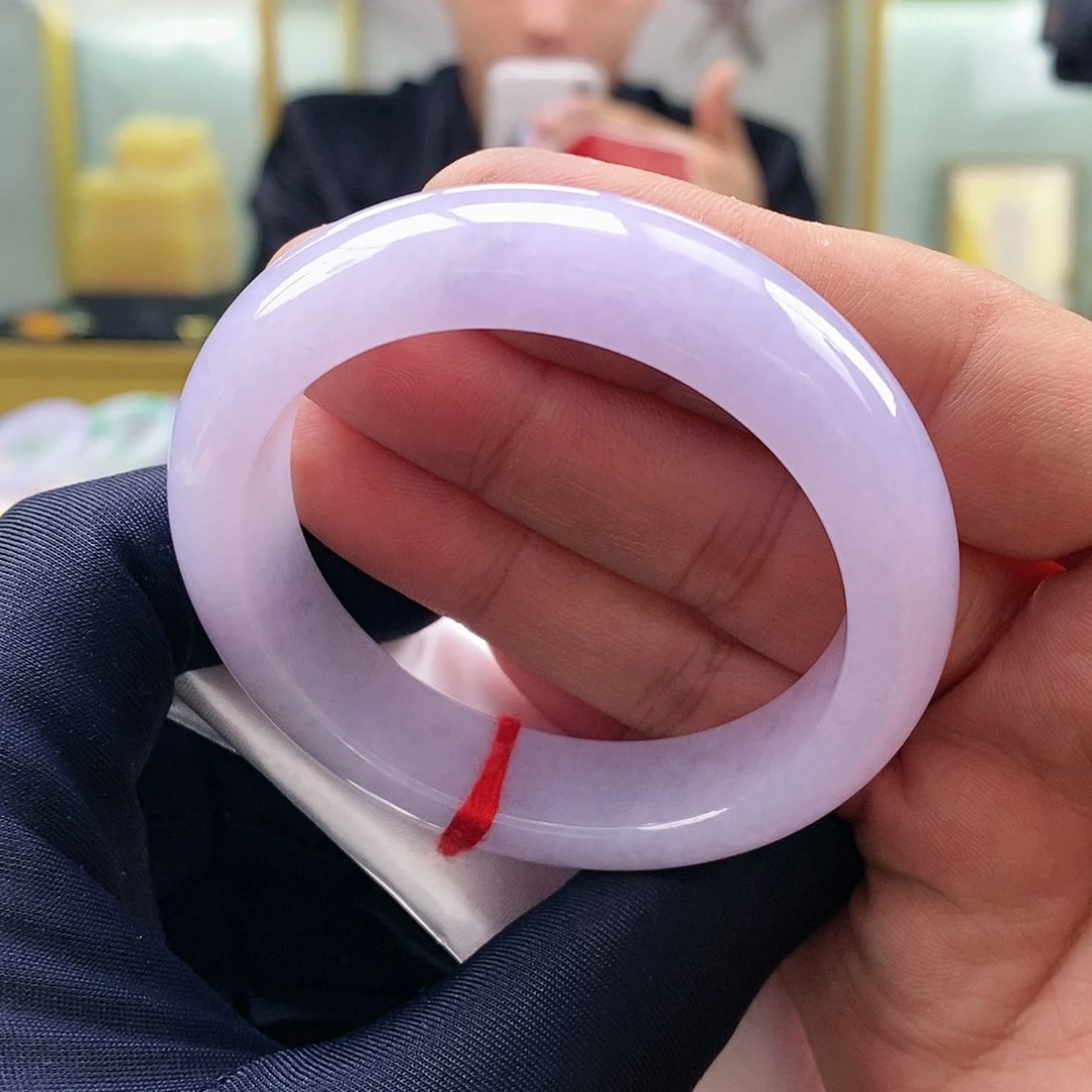 【闪购商品】未镶嵌手镯翡翠冰紫